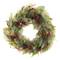 Village Lighting 30" Pre-Lit Winter Frost Christmas Wreath, Clear LED Lights
